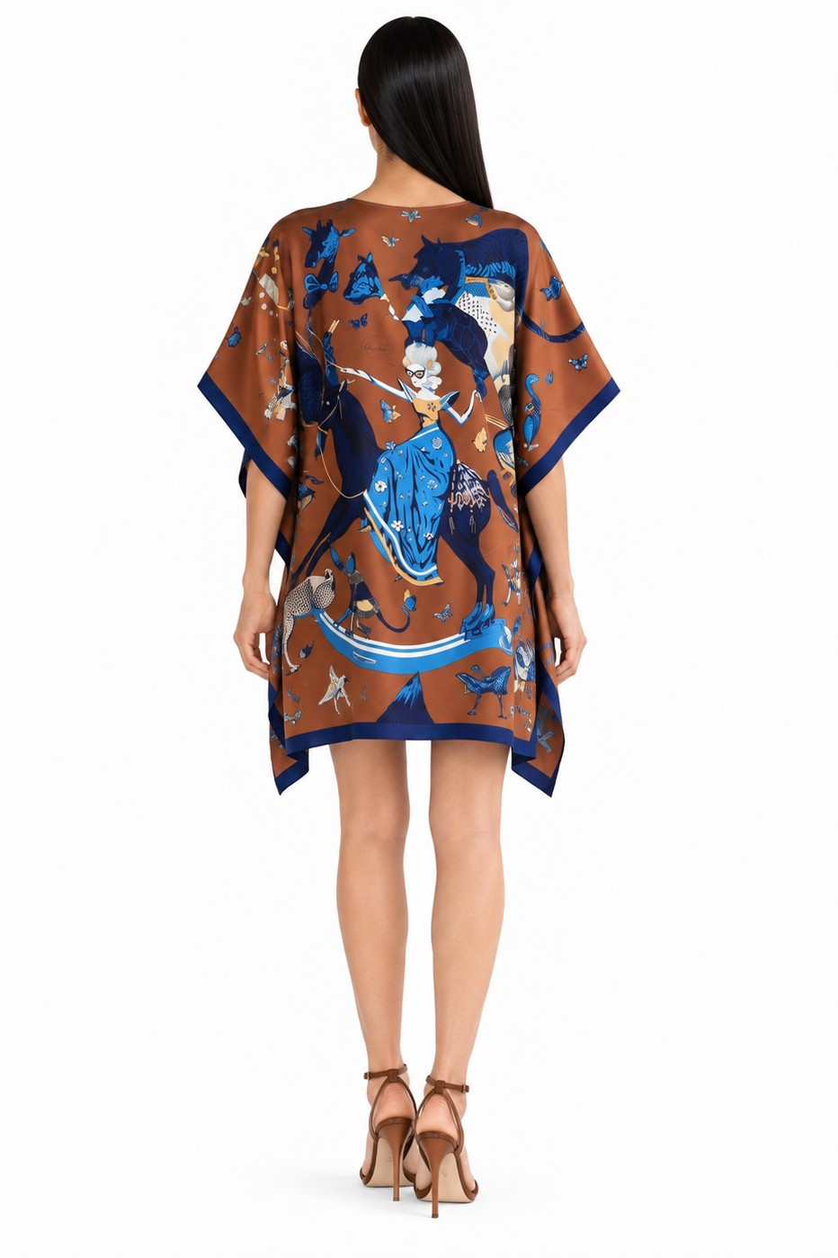 Sardegna Kaftan Short Dress