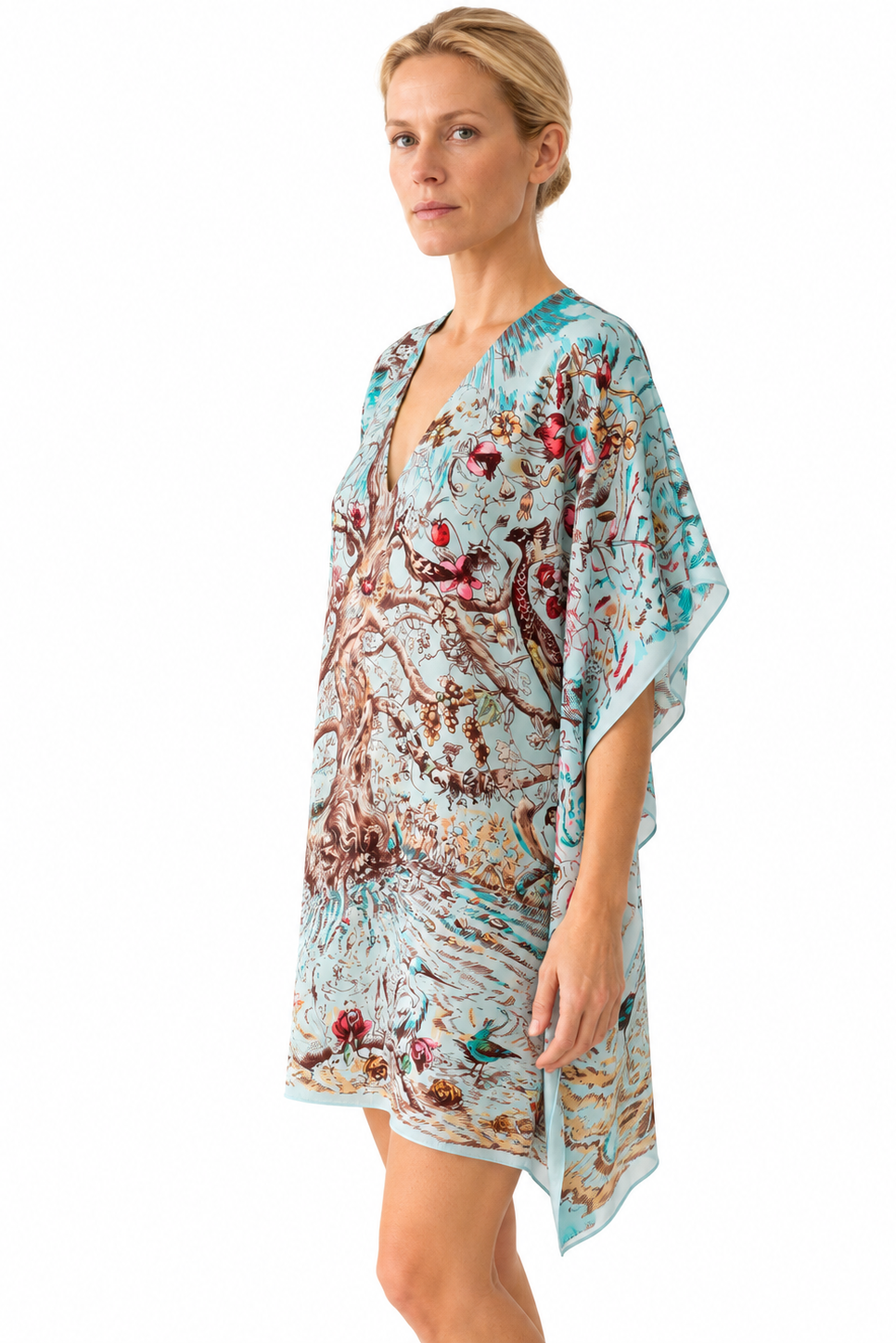 Seychelles Kaftan Short Dress