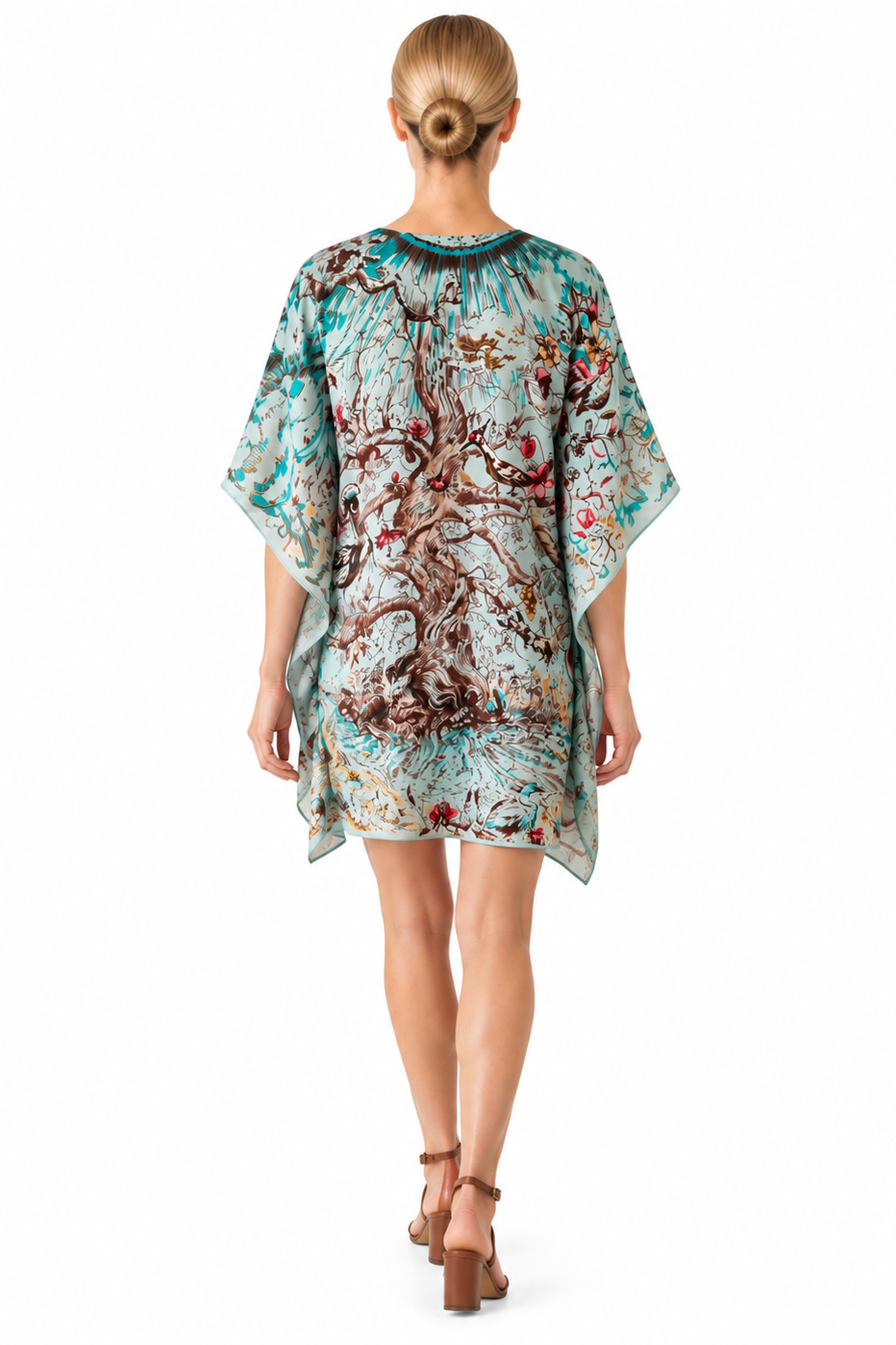 Seychelles Kaftan Short Dress