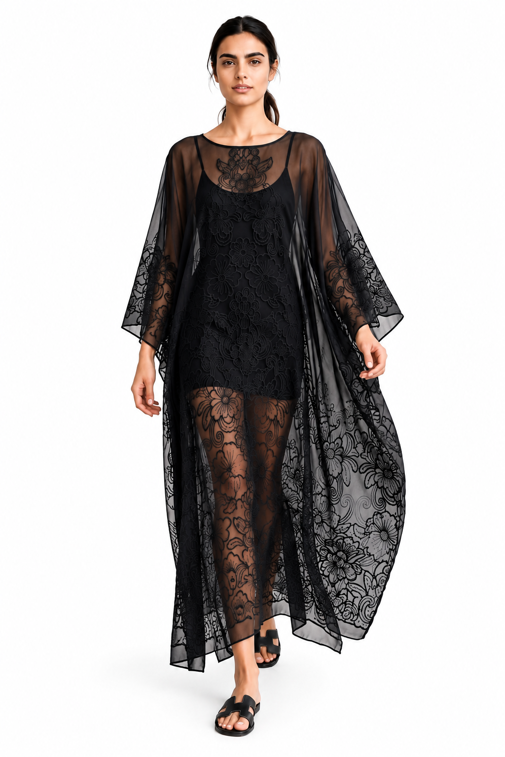 Panarea Embroidered Kaftan